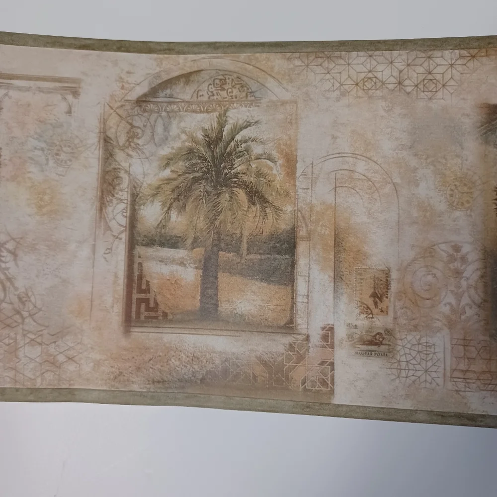 Wallpaper Border Palm Trees